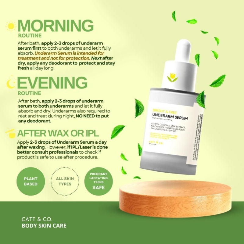 Bright & Free Underarm Serum