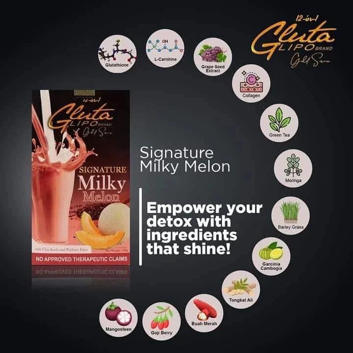 Glutalipo Gold Series Signature Milky Melon