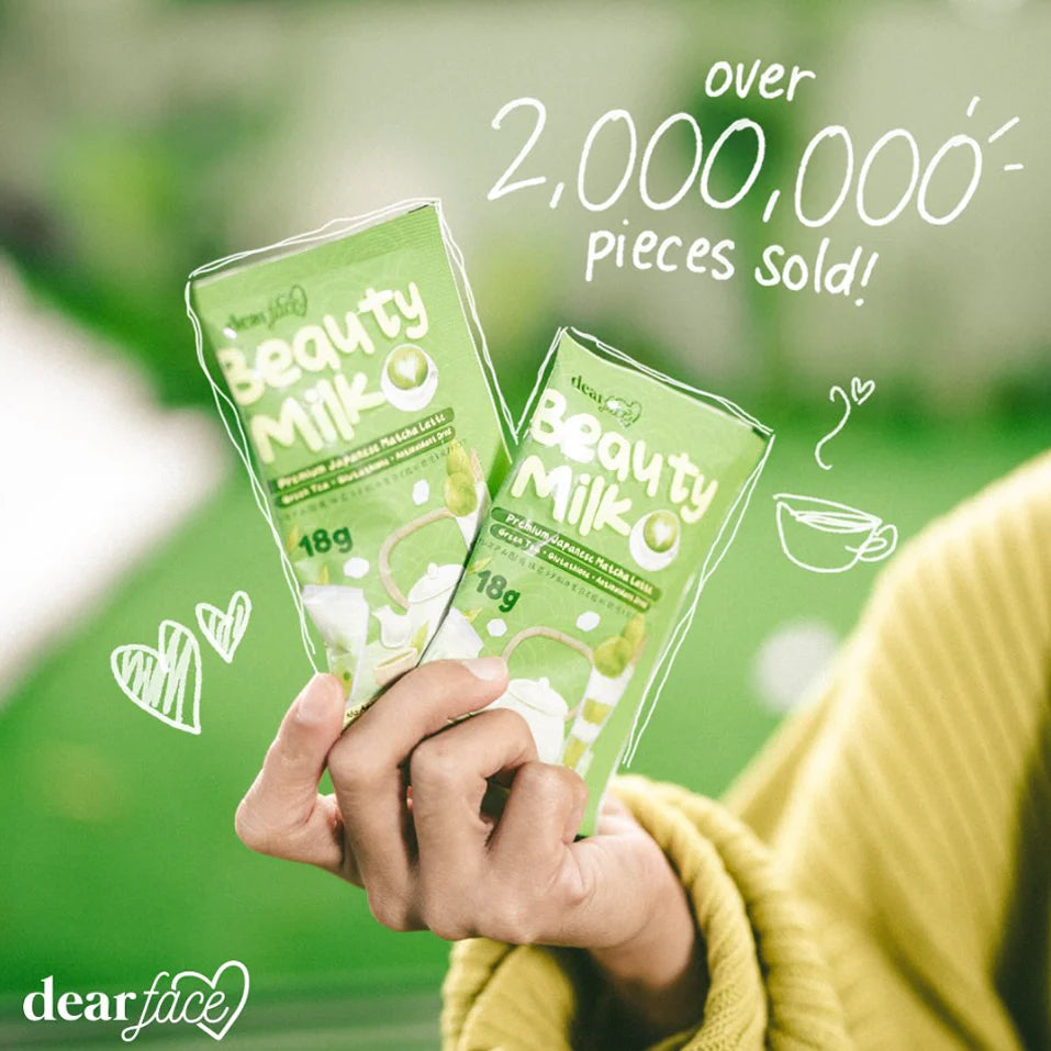Dear Face Beauty Milk Premium Japanese Matcha Latte