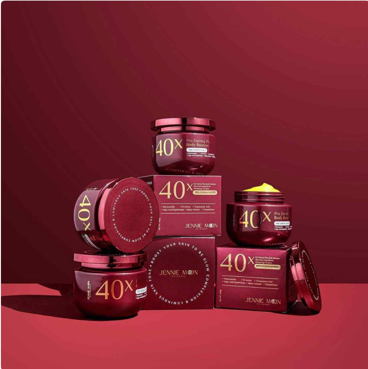 JENNIE MOON 40X Pro Derma Plus Body Booster – 250 g