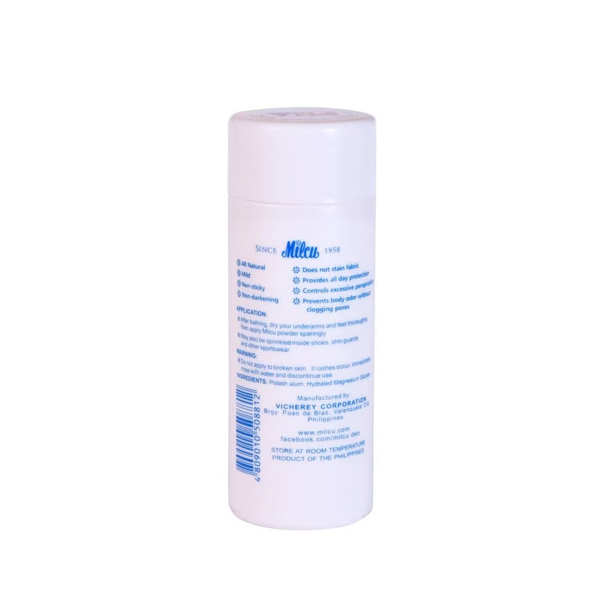 MILCU Underarm & Foot Deodorant Powder 80g