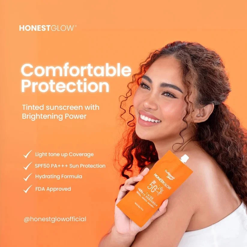 Transformed Skin Honest Glow Tinted Papaya Sunscreen