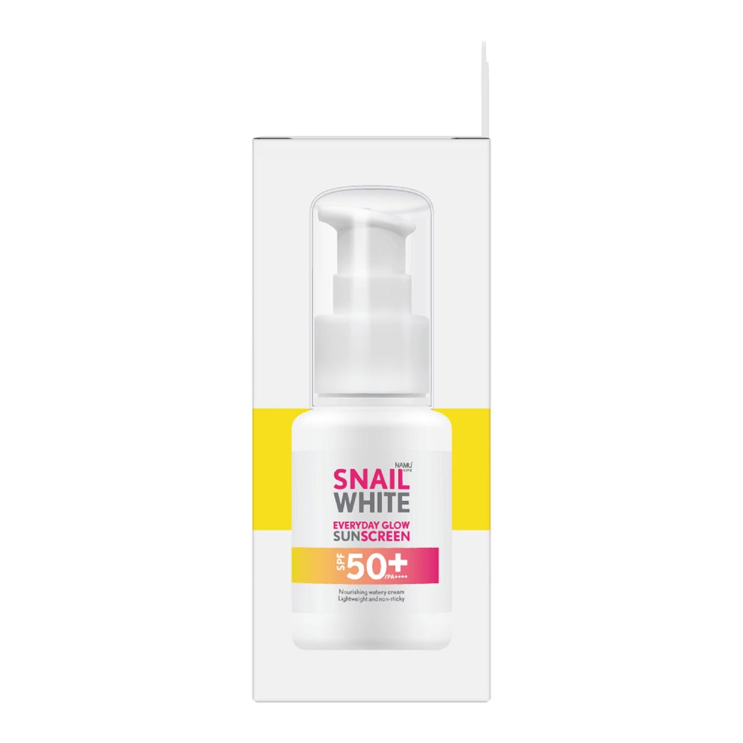 SNAILWHITE Everyday Glow Sunscreen SPF 50+/PA++++ 50ml