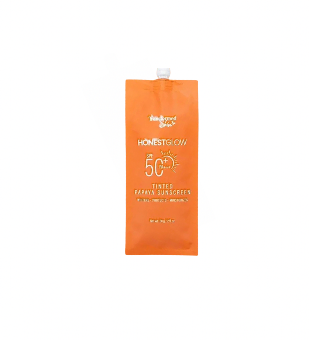 Transformed Skin Honest Glow Tinted Papaya Sunscreen
