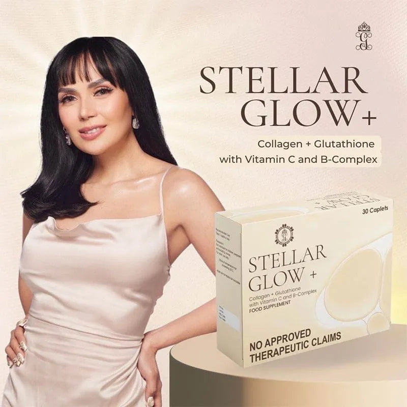 Stellar Glow + Collagen + Glutathione with Vitamin C and B-Complex Food Supplement