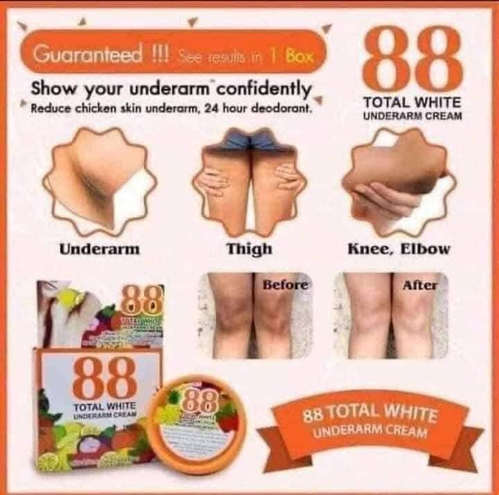 88 Total White Underarm Cream