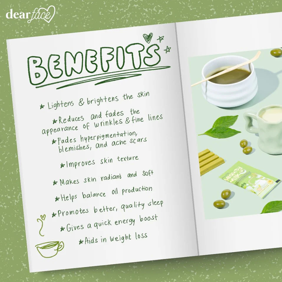Dear Face Beauty Milk Premium Japanese Matcha Latte