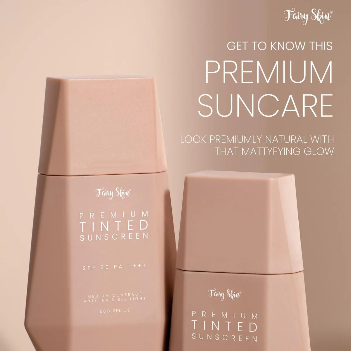 Fairy Skin Premium Tinted Sunscreen
