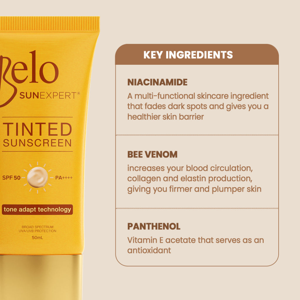 Belo SunExpert Perfecting Shield Tinted Sunscreen SPF50 50mL