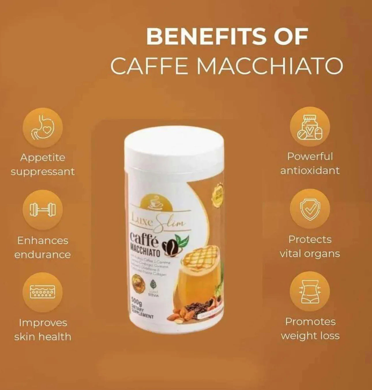 Luxe Slim Caramel Macchiato
