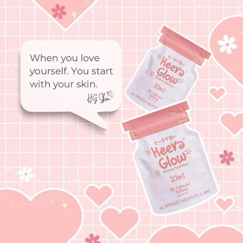 Heera Glow Absolue Hydration 20 In 1 Capsules -30 Capsules