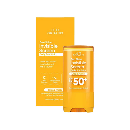 Luxe Organix Zero Shine Invisible Screen Daily Sun Stick SPF 50+ PA++++