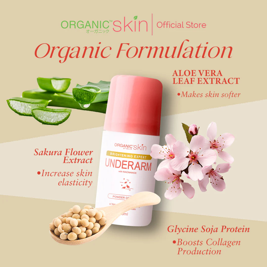 Organic Skin Underarm Power Dry Deo