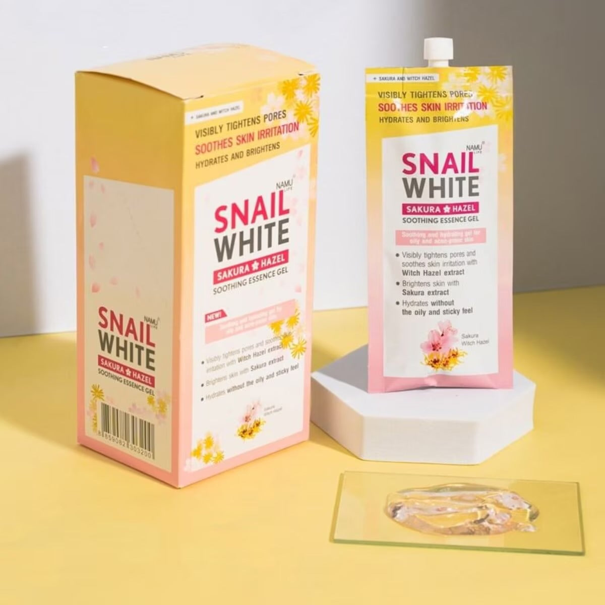 SNAILWHITE Sakura Hazel Soothing Essence Gel 20ml