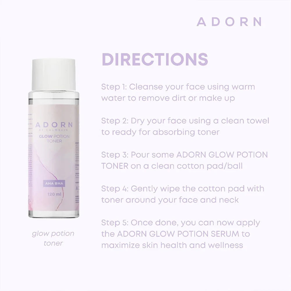 Adorn Glow Potion Toner 120ml