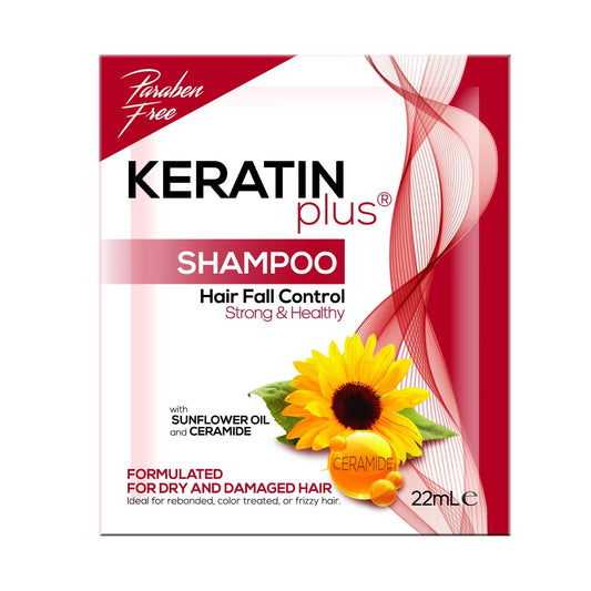 KERATIN PLUS
Shampoo Hair Fall Control 22ML 12S