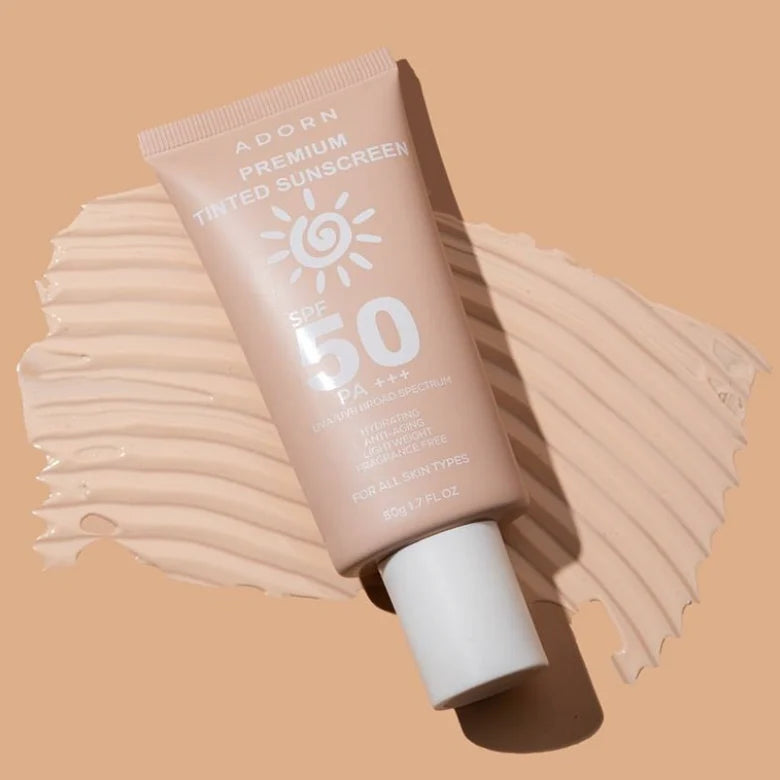 Adorn Premium Tinted Sunscreen SPF 50 PA+++