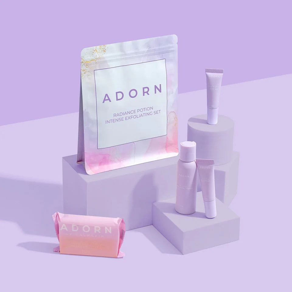 Adorn by Calmskin Radiance Potion Intense Exfoliating Set