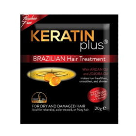 KERATIN PLUS
Brazilian Hair Treatment 20G 12S