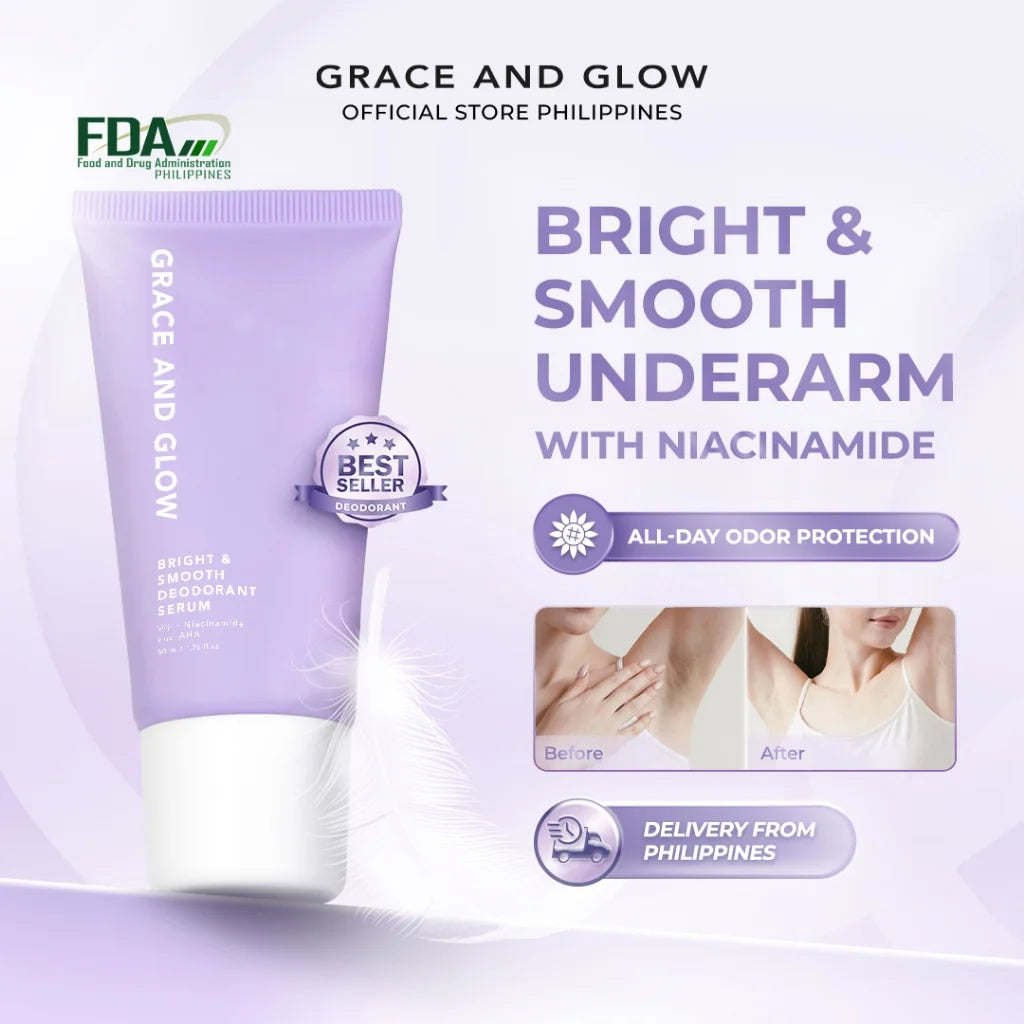 Grace and Glow Bright & Smooth Deodorant Serum 50ml