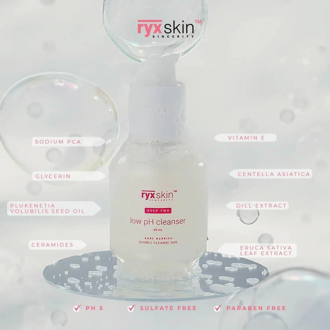RYX Skin Bare Barrier Double Cleansing Duo