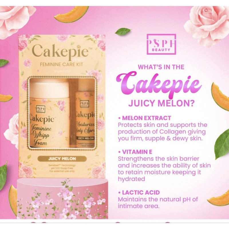 PSPH Beauty Cakepie Feminine Care Kit Juicy Melon