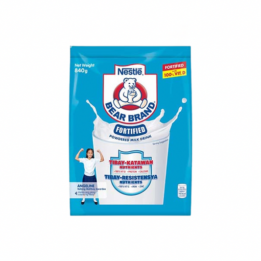Bear Brand Fortified Powdered Milk 840g