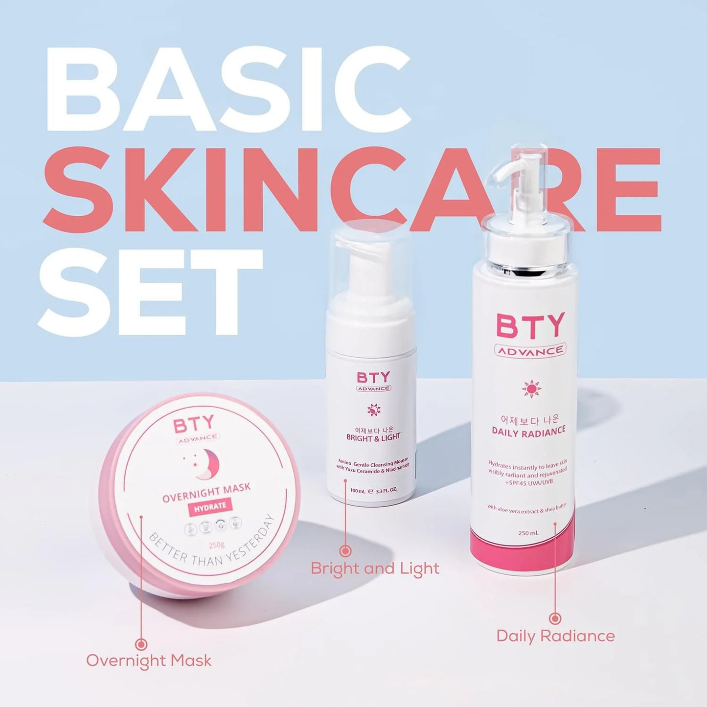 BTY Basic Skincare Set