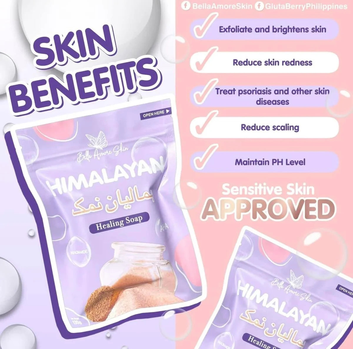 Bella Amore Skin Himalayan Brightening Soap