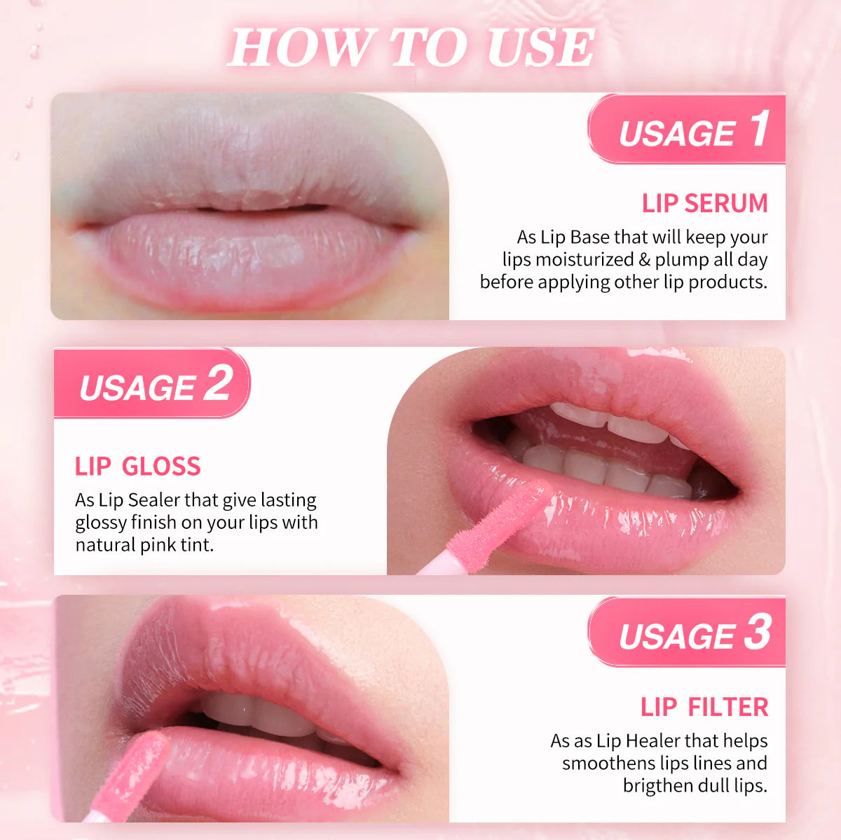 Baren Bliss Ceramoist Glow Lip Serum