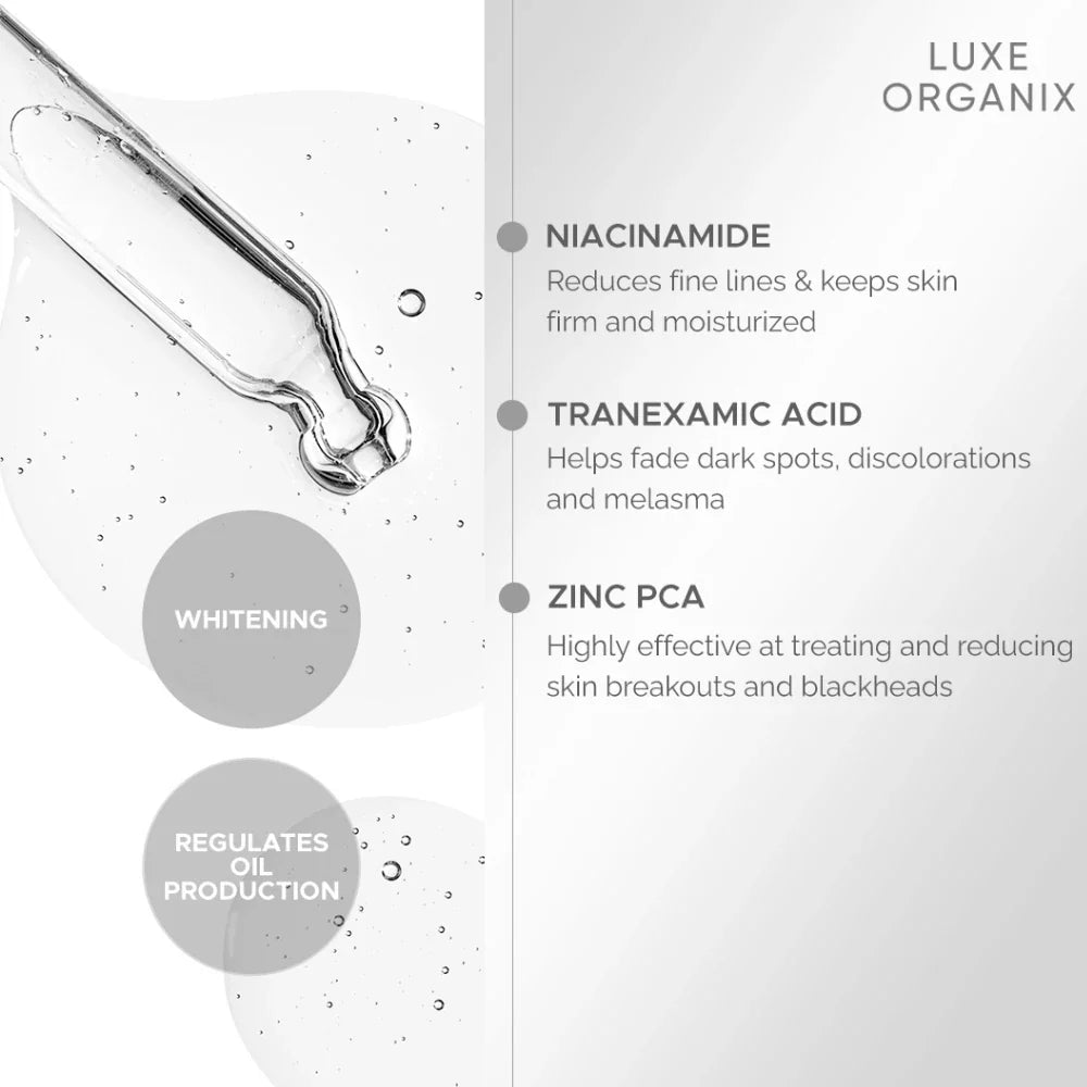 Luxe Organix Whitening Repair Ultra Light Glow Serum
