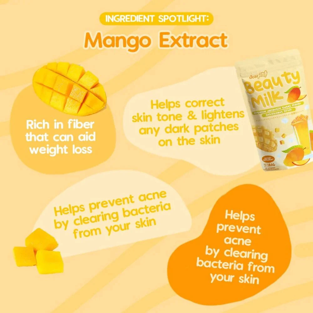 Dear Face Beauty Milk Sweet Mango Drink