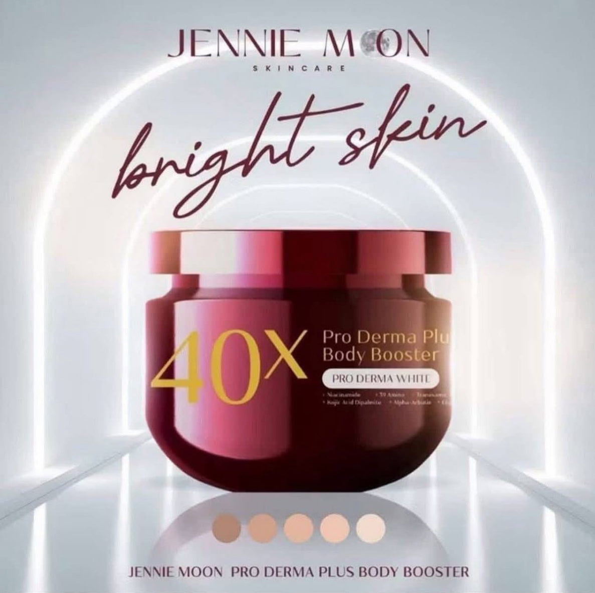 JENNIE MOON 40X Pro Derma Plus Body Booster – 250 g