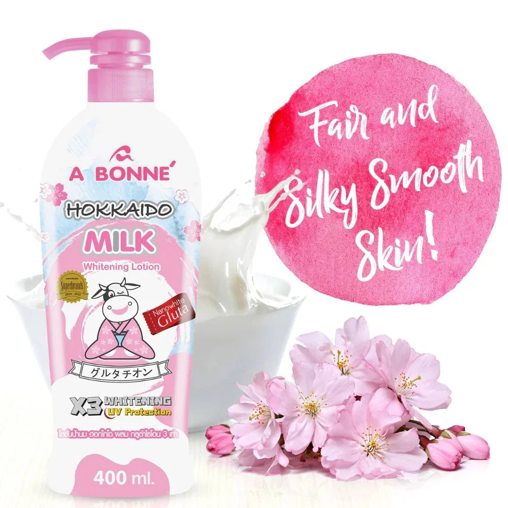 A Bonne Hokkaido Milk Whitening Lotion 500ML