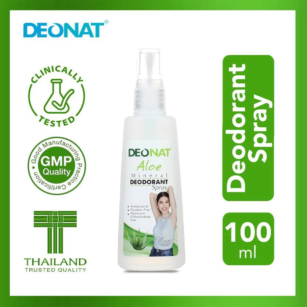 Deonat Aloe Mineral Deodorant Spray 100ml