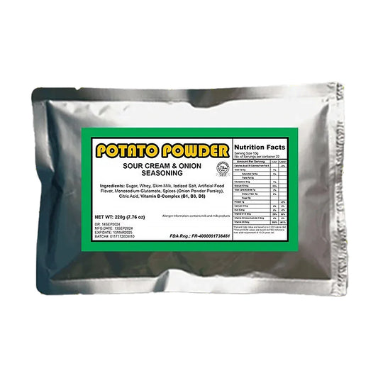 Potato Powder Sour Cream & Onion Seasoning