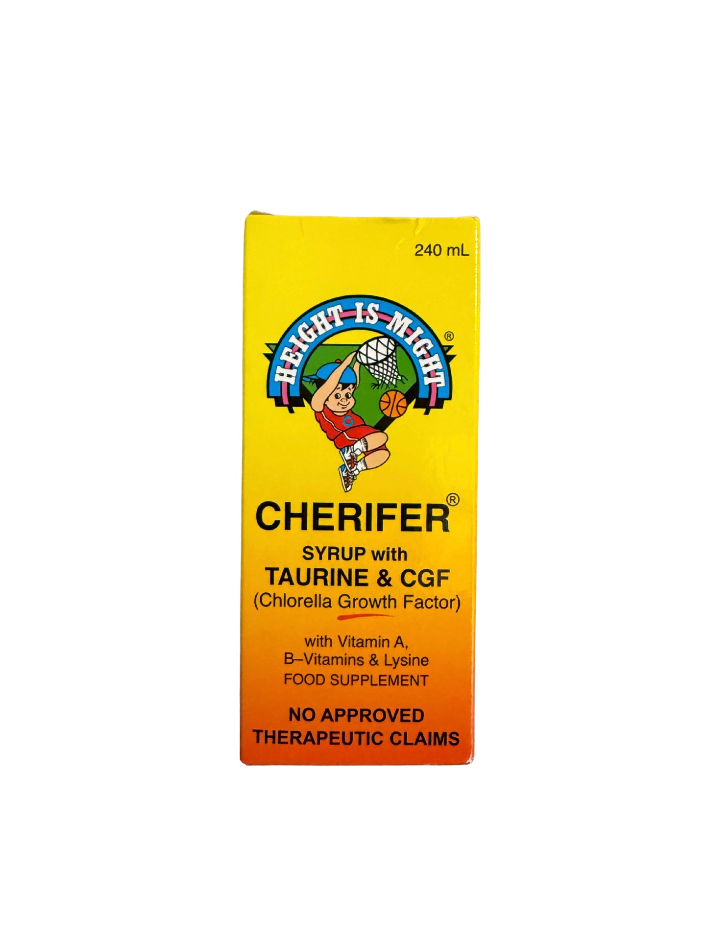 Cherifer Syrup with Taurine & CGF 240ml