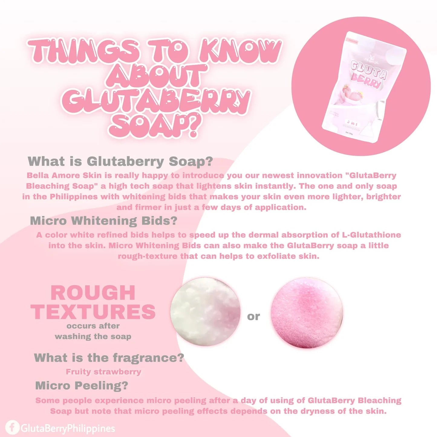 Bella Amore Skin Gluta Berry Soap 135g