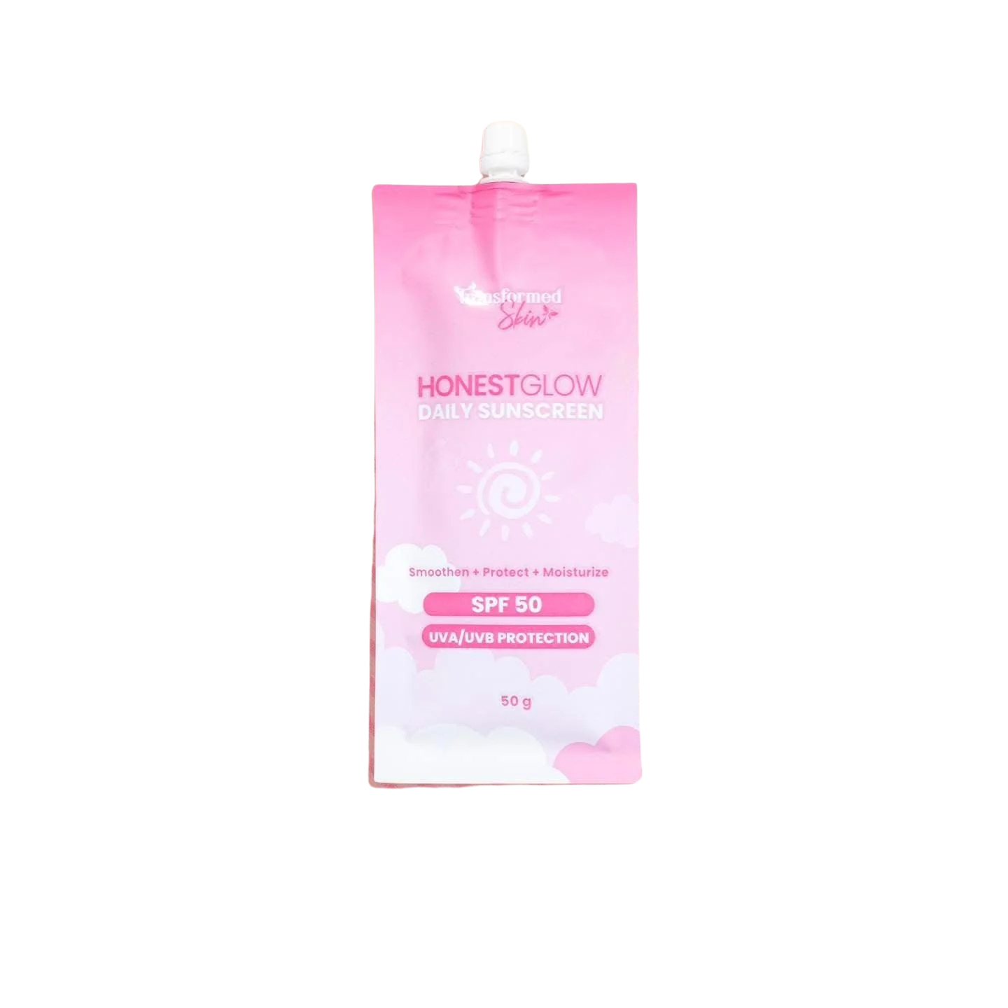 Transformed Skin Honest Glow Daily Sunscreen SPF 50