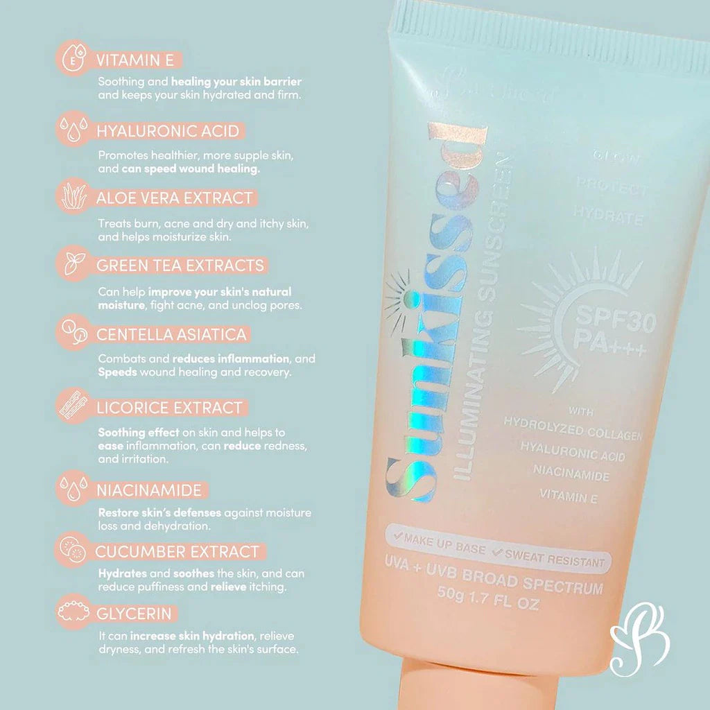 Barefaced Sunkissed Illuminating Sunscreen SPF50+ PA+++