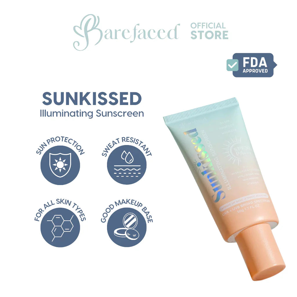 Barefaced Sunkissed Illuminating Sunscreen SPF50+ PA+++