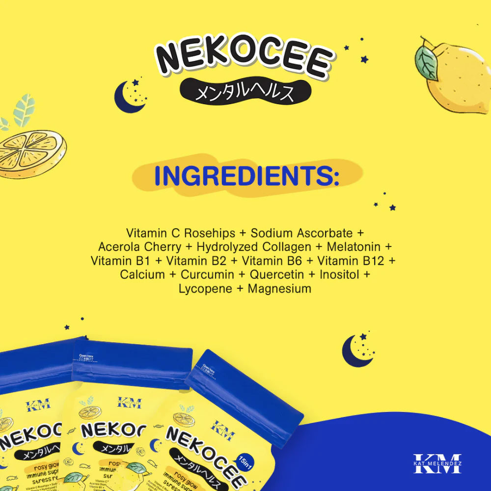 Nekocee 15-in-1 by Kath Melendez Vit C Collagen Capsule