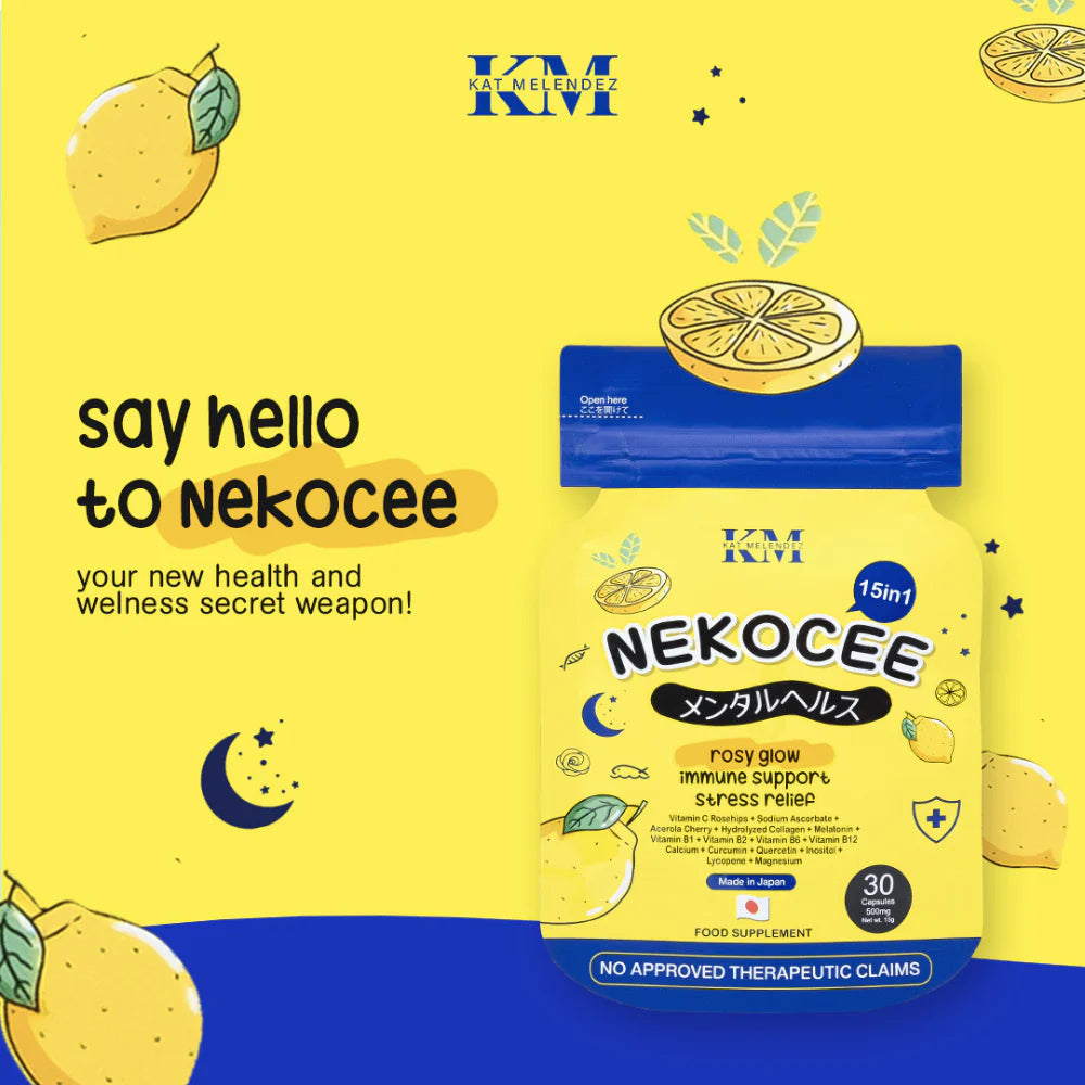 Nekocee 15-in-1 by Kath Melendez Vit C Collagen Capsule