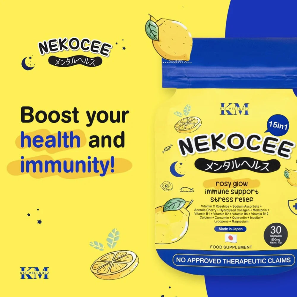 Nekocee 15-in-1 by Kath Melendez Vit C Collagen Capsule