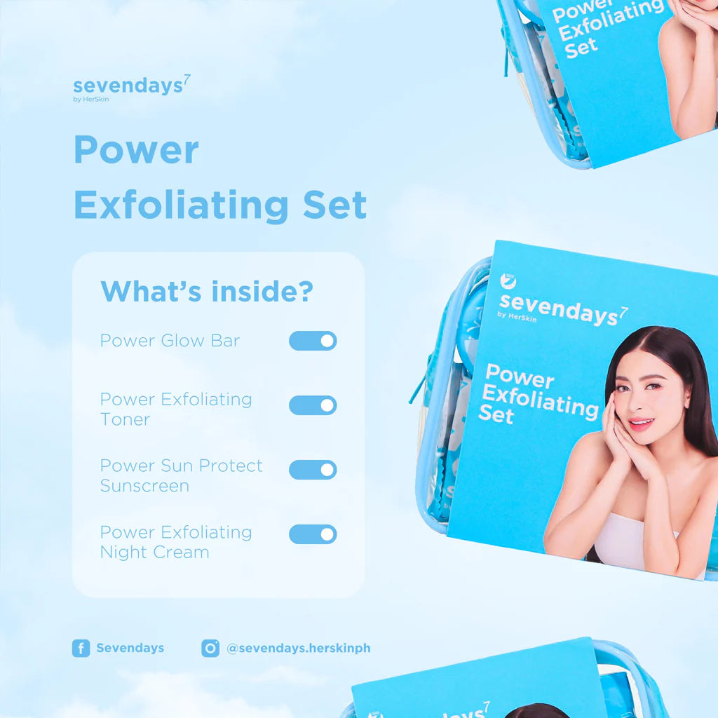 HerSkin SevenDays Power Exfoliating Set