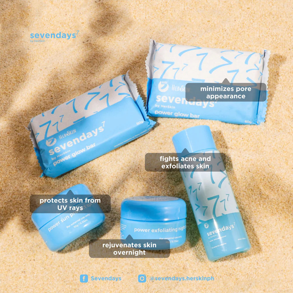 HerSkin SevenDays Power Exfoliating Set