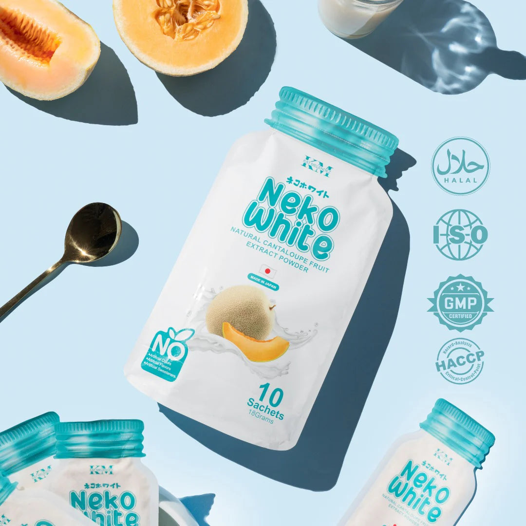 Neko White by Kat Melendez Cantaloupe Fruit Powder Drink