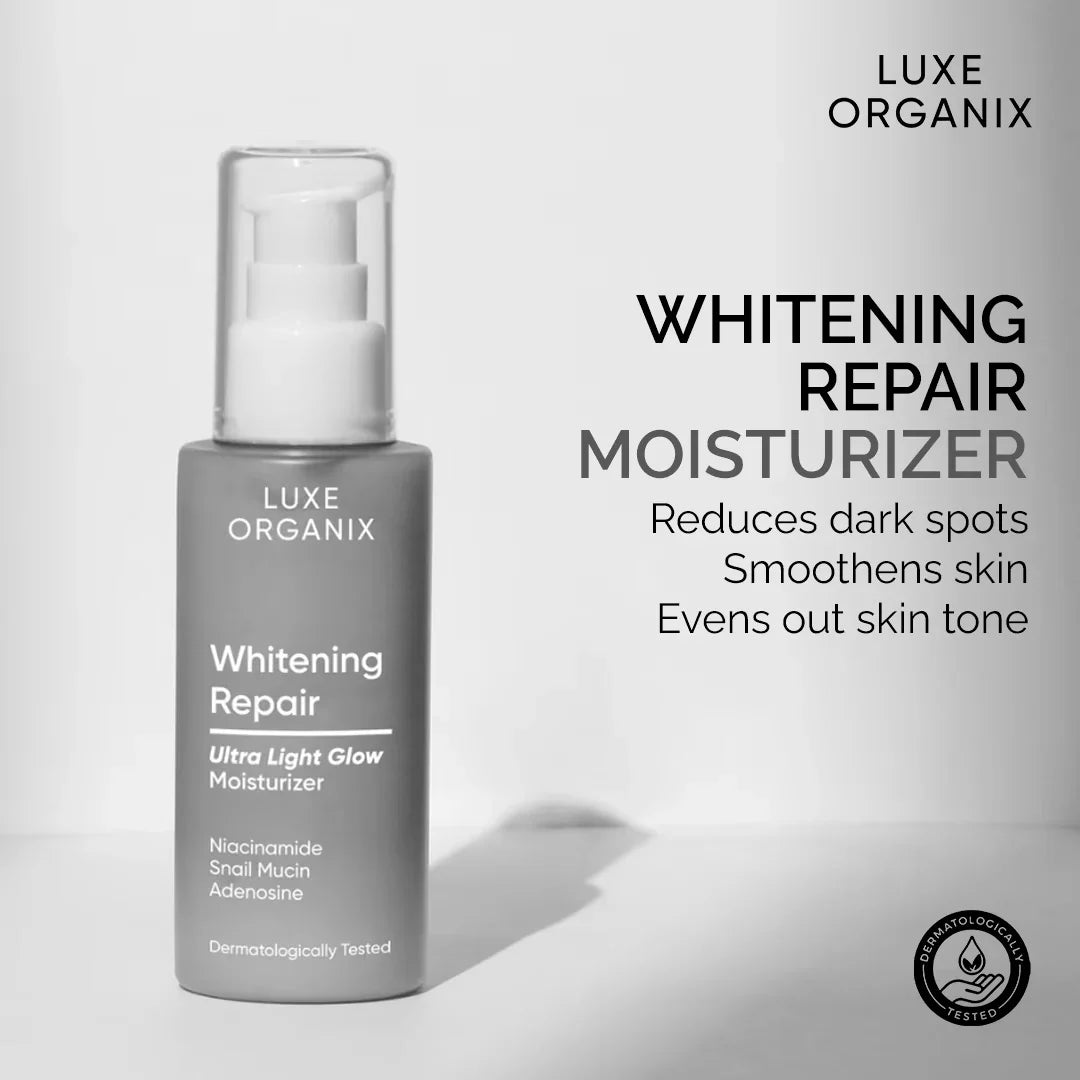 Luxe Organix Whitening Repair Ultra Light Glow Moisturizer
