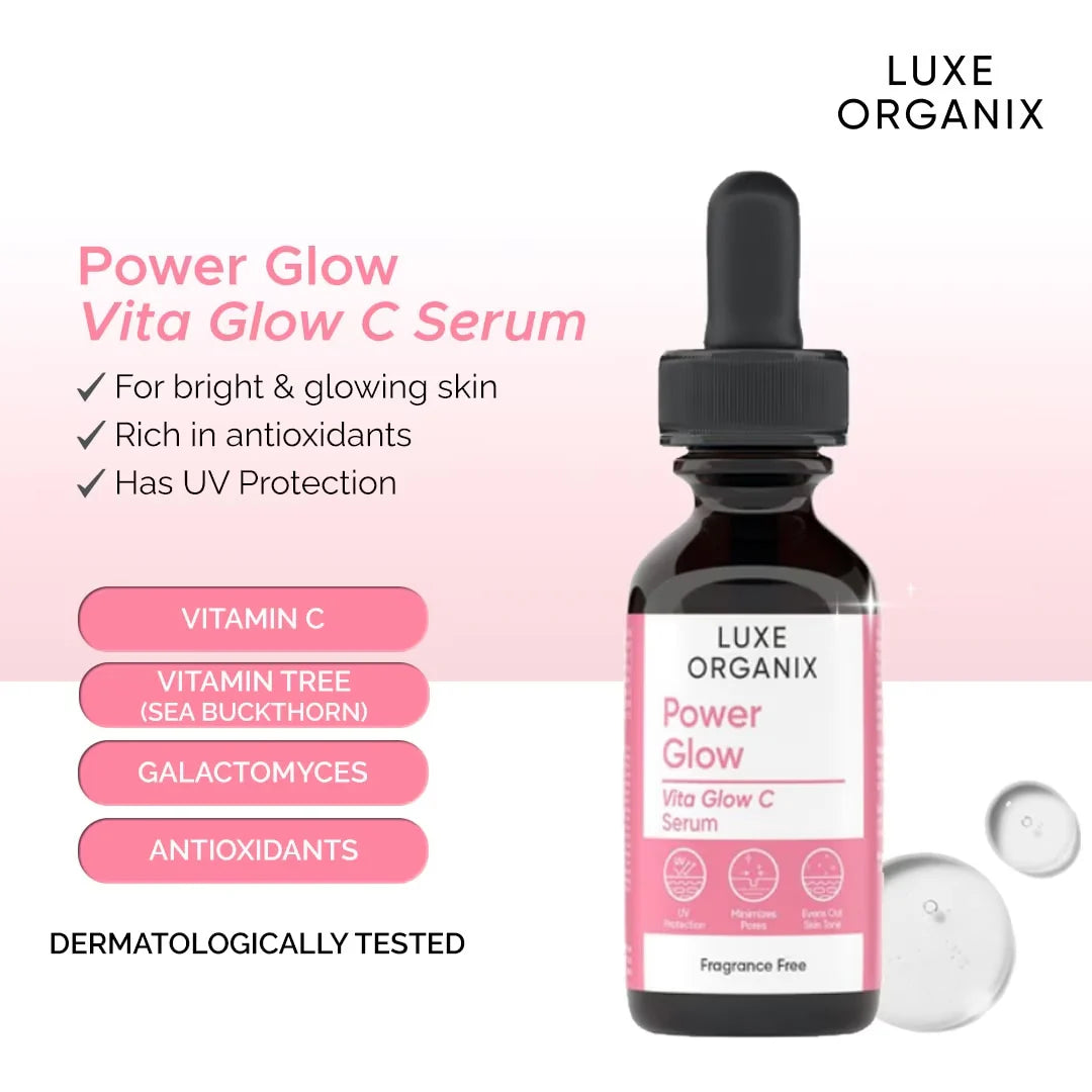 Luxe Organix Power Glow Vita C Serum