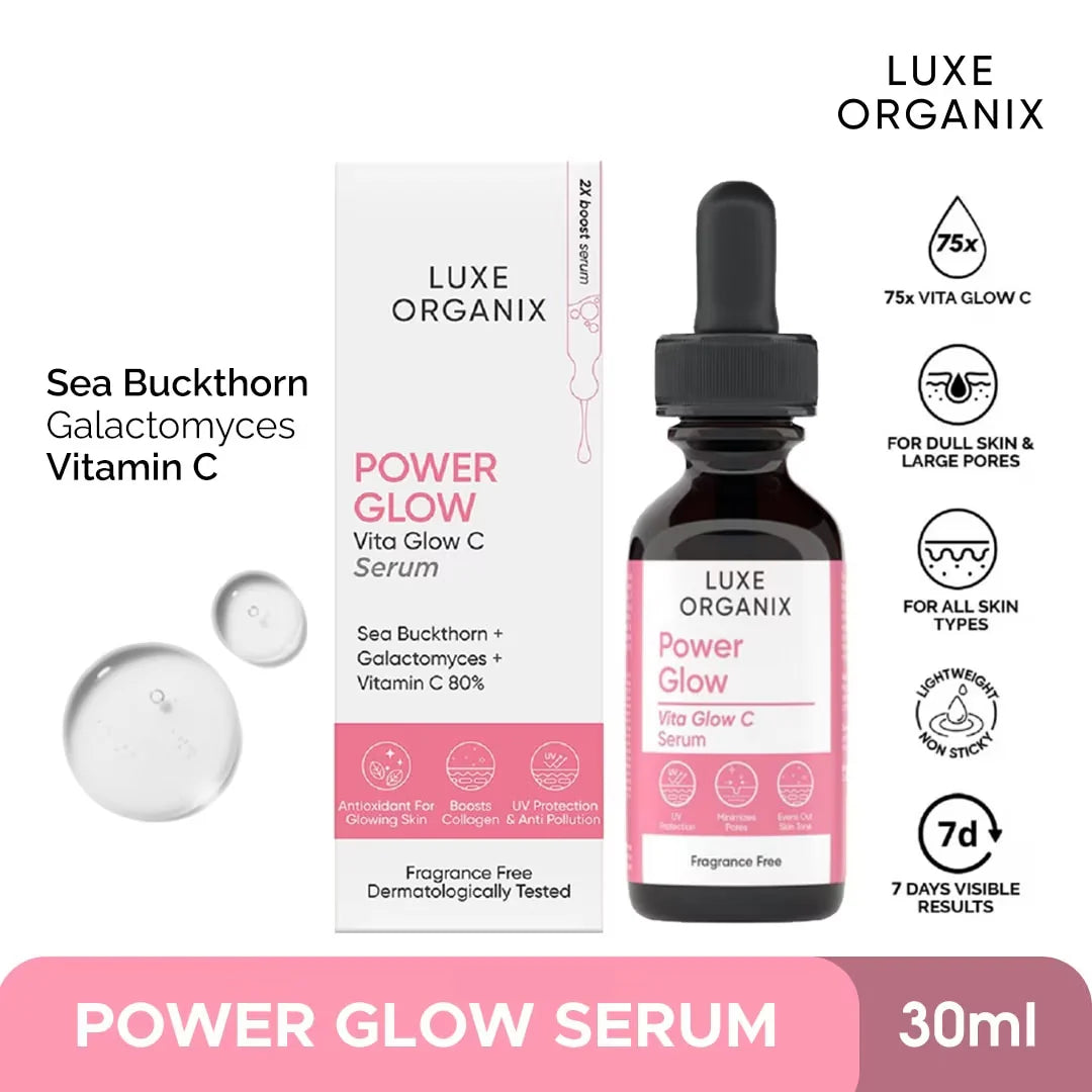 Luxe Organix Power Glow Vita C Serum